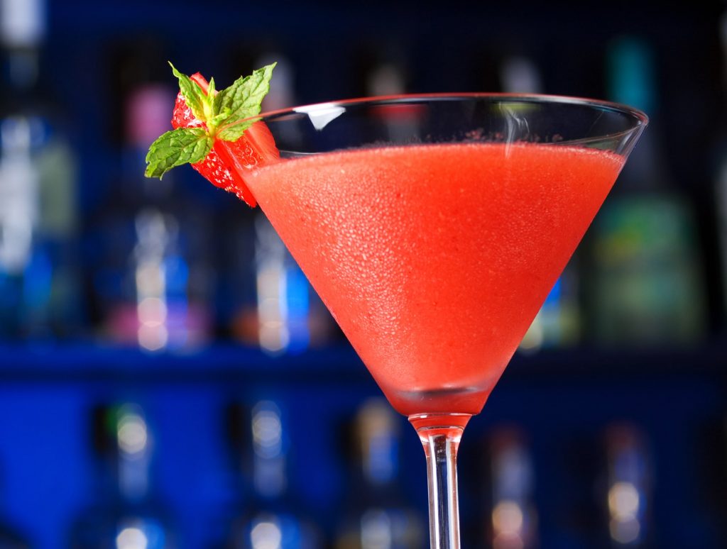 strawberry daiquiri fruit cocktail