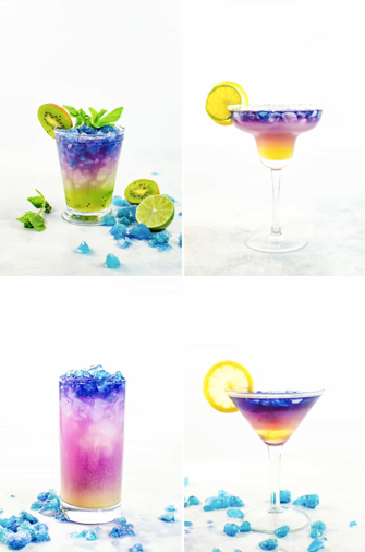 Colourful cocktails from The Flavor Bender