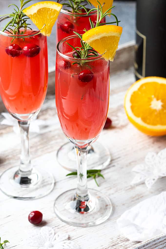 Cranberry Orange Mimosa